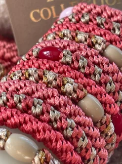 VIAMAJA Hår Accessories<Hårelastikker Supreme Coral- 4 stk.