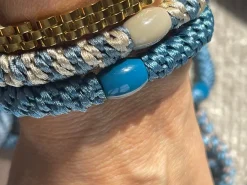 VIAMAJA Hår Accessories<Hårelastikker Supreme Sky blue - 4 stk.