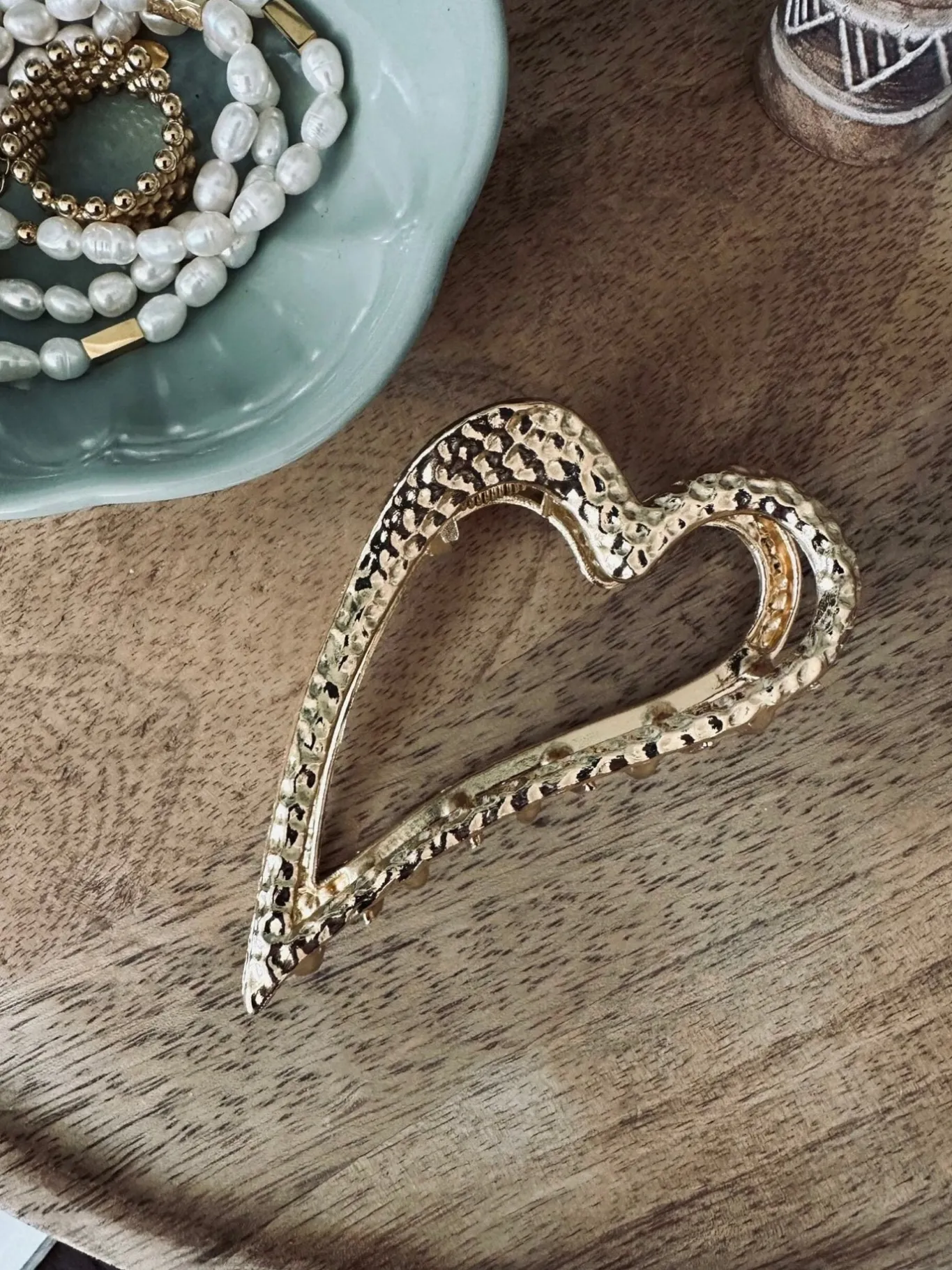 VIAMAJA Hår Accessories<Hårklemme – Golden heart