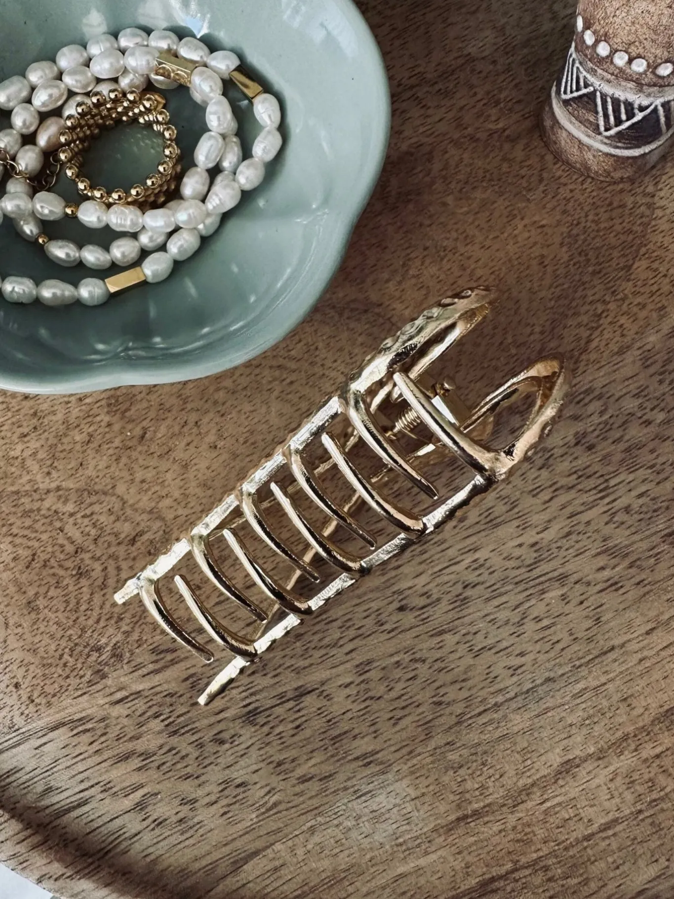 VIAMAJA Hår Accessories<Hårklemme – Golden heart
