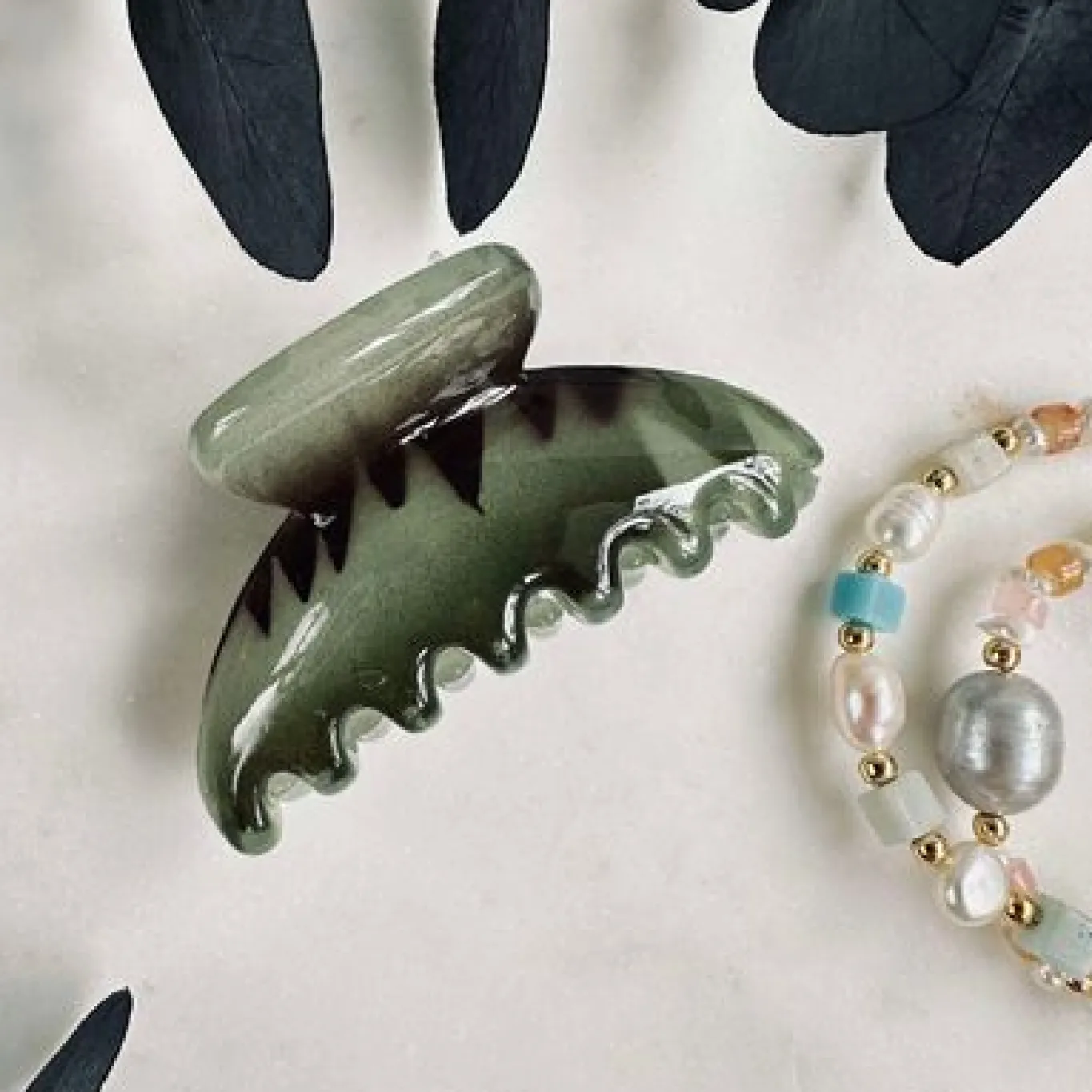 VIAMAJA Hår Accessories<Hårklemme Ivy - Green