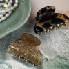 VIAMAJA Hår Accessories<Hårklemmer Beige / Leopard – Sæt med 2 stk