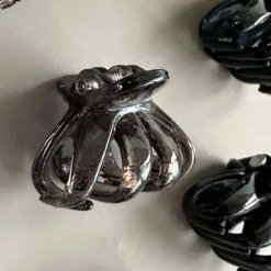 VIAMAJA Hår Accessories<Hårklemmer Black / Thunder - 4 stk