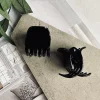 VIAMAJA Hår Accessories<Hårklemmer Gaisa black - 2 stk