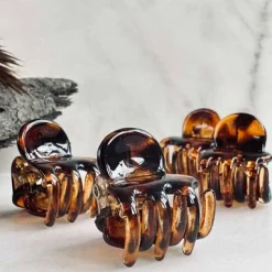 VIAMAJA Hår Accessories<Hårklemmer Gaisa Brown mini - 4 stk