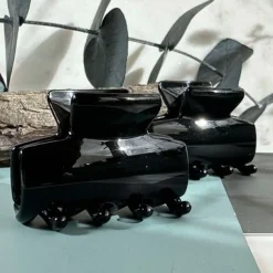 VIAMAJA Hår Accessories<Hårklemmer Shiny Black - 2 stk