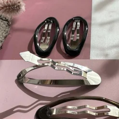 VIAMAJA Hår Accessories<Hårspænder Brown / Black - 4 stk