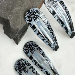 VIAMAJA Hår Accessories<Hårspænder Eva Grey - 4 stk