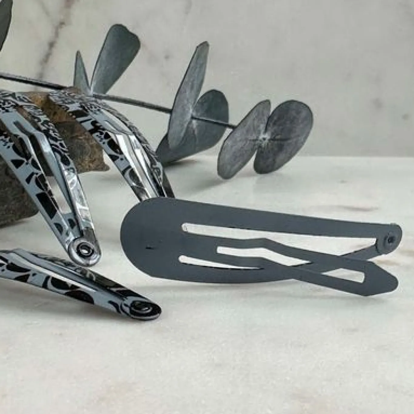 VIAMAJA Hår Accessories<Hårspænder Eva Grey - 4 stk