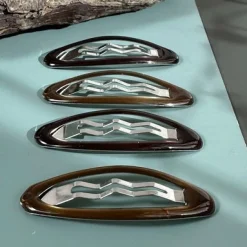 VIAMAJA Hår Accessories<Hårspænder Oval Brown - 4stk.