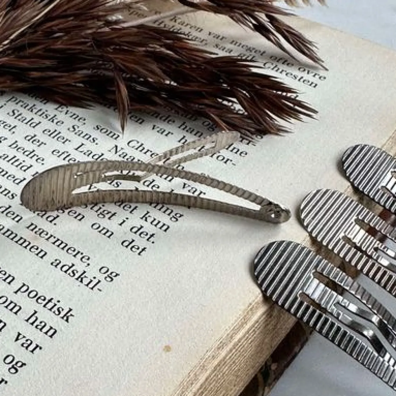 VIAMAJA Hår Accessories<Hårspænder Silver Shine - 4 stk