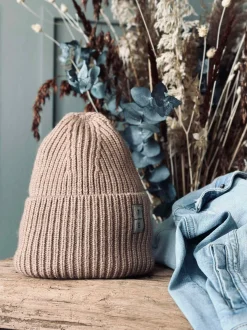 VIAMAJA Huer Og Handsker<Hue Beanie camel