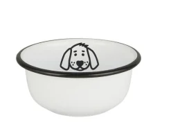 VIAMAJA Hund<Hundeskål emalje - Mini