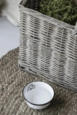 VIAMAJA Hund<Hundeskål emalje - Mini