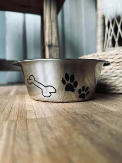 VIAMAJA Hund<Hundeskål i rustfrit stål – Lille