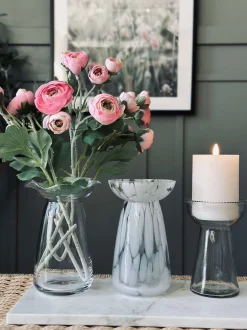 VIAMAJA Vaser|Interiør<Hyacintvase Milla - Hvid