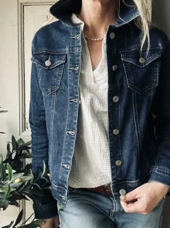 VIAMAJA Denimjakker<Jakke Denim dark