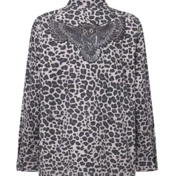 VIAMAJA Jakker<Jakke Leopard Grey
