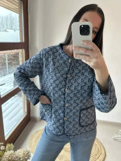 VIAMAJA Jakker<Jakke Quilt - Avril navy