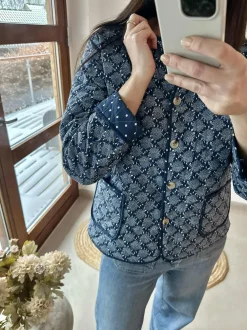 VIAMAJA Jakker<Jakke Quilt - Avril navy