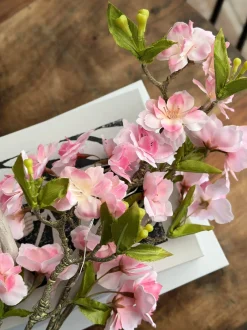 VIAMAJA Blomster<Japansk Kirsebærgren med lys - Rosa