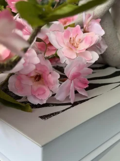 VIAMAJA Blomster<Japansk Kirsebærgren med lys - Rosa