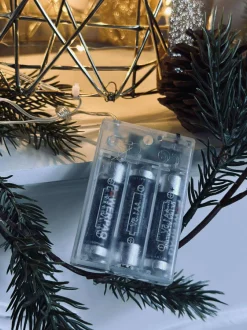 VIAMAJA Led Jul|Led Dekoration<Julegaver med led lys - 3 stk.
