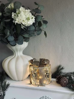 VIAMAJA Led Jul|Led Dekoration<Julegaver med led lys - 3 stk.