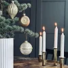 VIAMAJA Jul<Julekugler i glas GOLD - Pakke med 3 stk