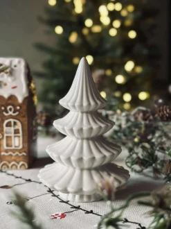 VIAMAJA Jul<Juletræ - Hvid porcelæn