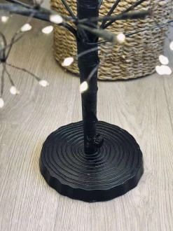 VIAMAJA Lys Og Led|Blomster<Juletræ med 1600 led lys - Black