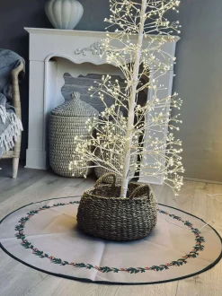 VIAMAJA Jul|Restparti<Juletræstæppe 100cm