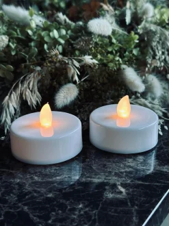 VIAMAJA Lys Og Led|Led Fyrfadslys<Jumbo fyrfad - 2 stk.