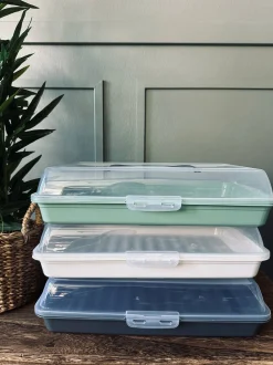 VIAMAJA Alt Til Bagning|Køkken Opbevaring<Kagefad med låg - Color mix