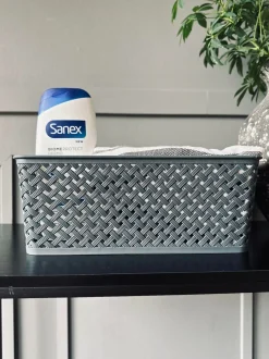 VIAMAJA Køkken Opbevaring|Opbevaring Til Badeværelse<Kasse Grå - Large