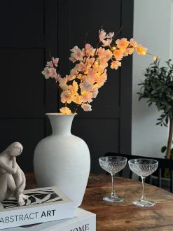 VIAMAJA Blomster<Kirsebærgren med lys - Rosa