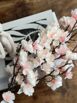 VIAMAJA Blomster<Kirsebærgren med lys - Rosa