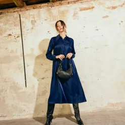 VIAMAJA Kjoler<Kjole Cindy Midnight Blue