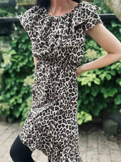 VIAMAJA Kjoler<Kjole LANA off shoulder Leo
