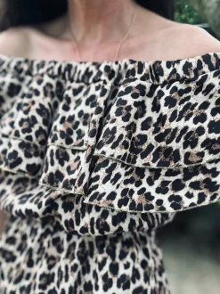 VIAMAJA Kjoler<Kjole LANA off shoulder Leo
