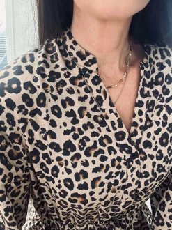 VIAMAJA Kjoler<Kjole Lina Leopard