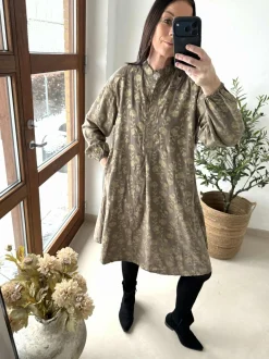 VIAMAJA Kjoler<Kjole med guld print