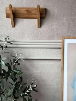VIAMAJA Knagerække|Garderobe Opbevaring<Knagerække - Eg 2 hooks