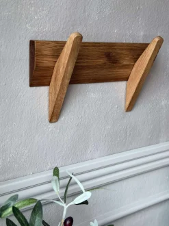 VIAMAJA Knagerække|Garderobe Opbevaring<Knagerække - Eg 2 hooks