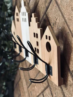 VIAMAJA Knagerække<Knagerække med huse
