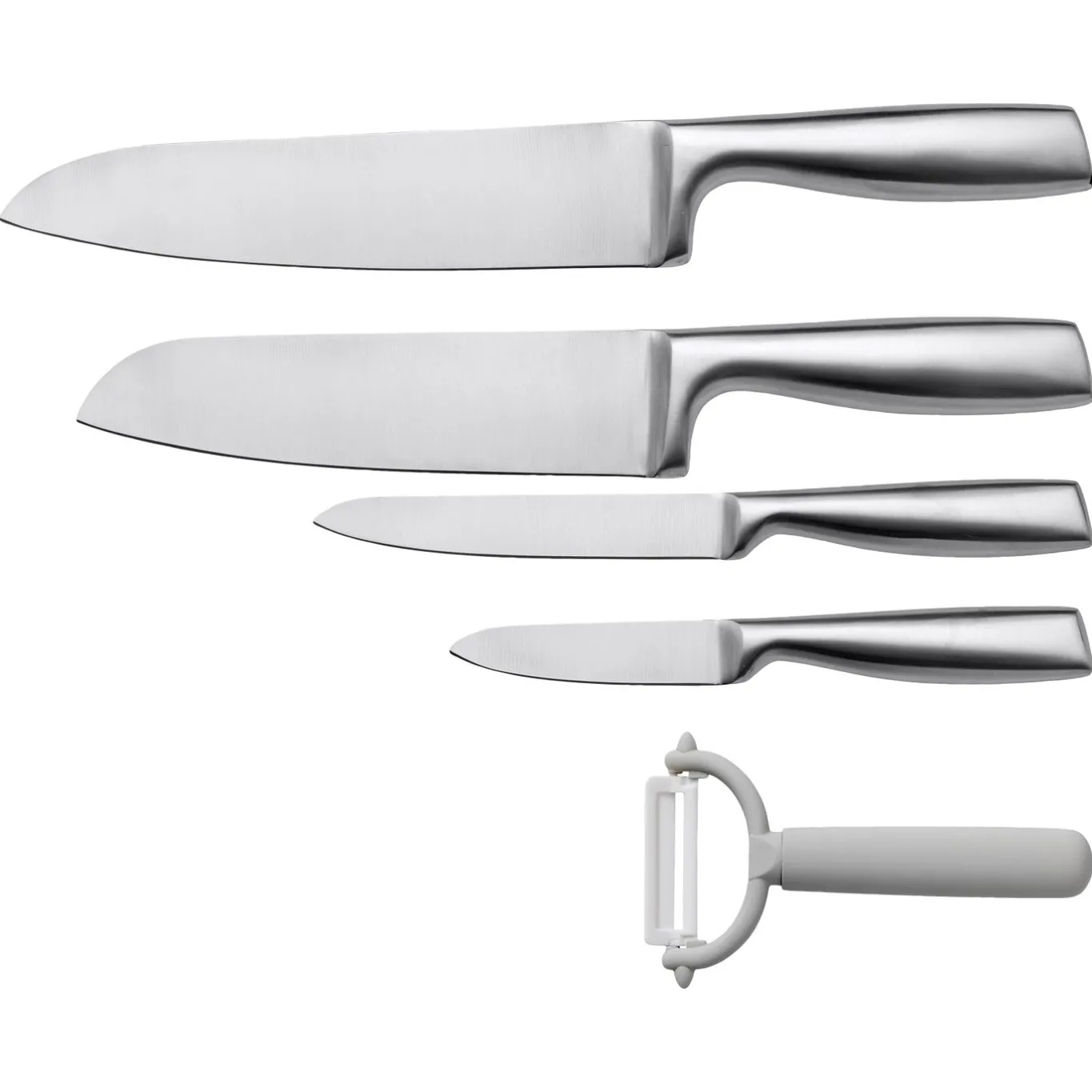 VIAMAJA Rustfrit Stål<Knivsæt - 5 Pak