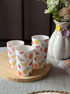 VIAMAJA Krus, Kopper Og Glas|Mini Maja<Kop FRUIT - 4 stk.