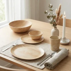 VIAMAJA Krus, Kopper Og Glas|Camping Og Picnic<Kop Wood Melamin