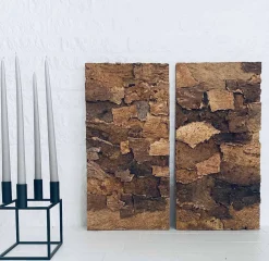 VIAMAJA Korkplader|Diverse Kork<Korkplade deluxe 30x60 - Varm brun