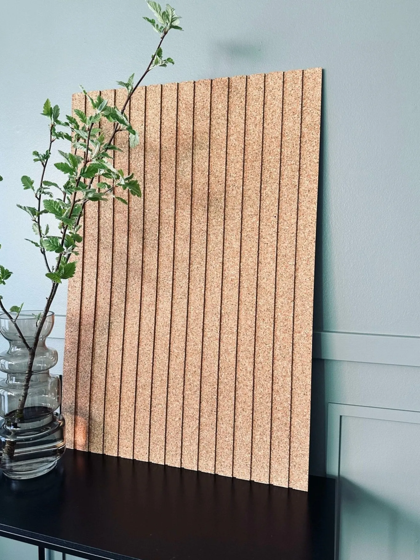 VIAMAJA Korkplader<Korkplade Natur m. Panel effekt – Støjdæmpende